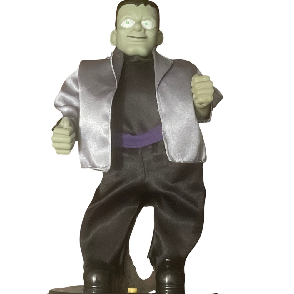 Vtg Gemmy 1998 Animated Frankenstein "MONSTER MASH" Halloween Works But NO MUSIC